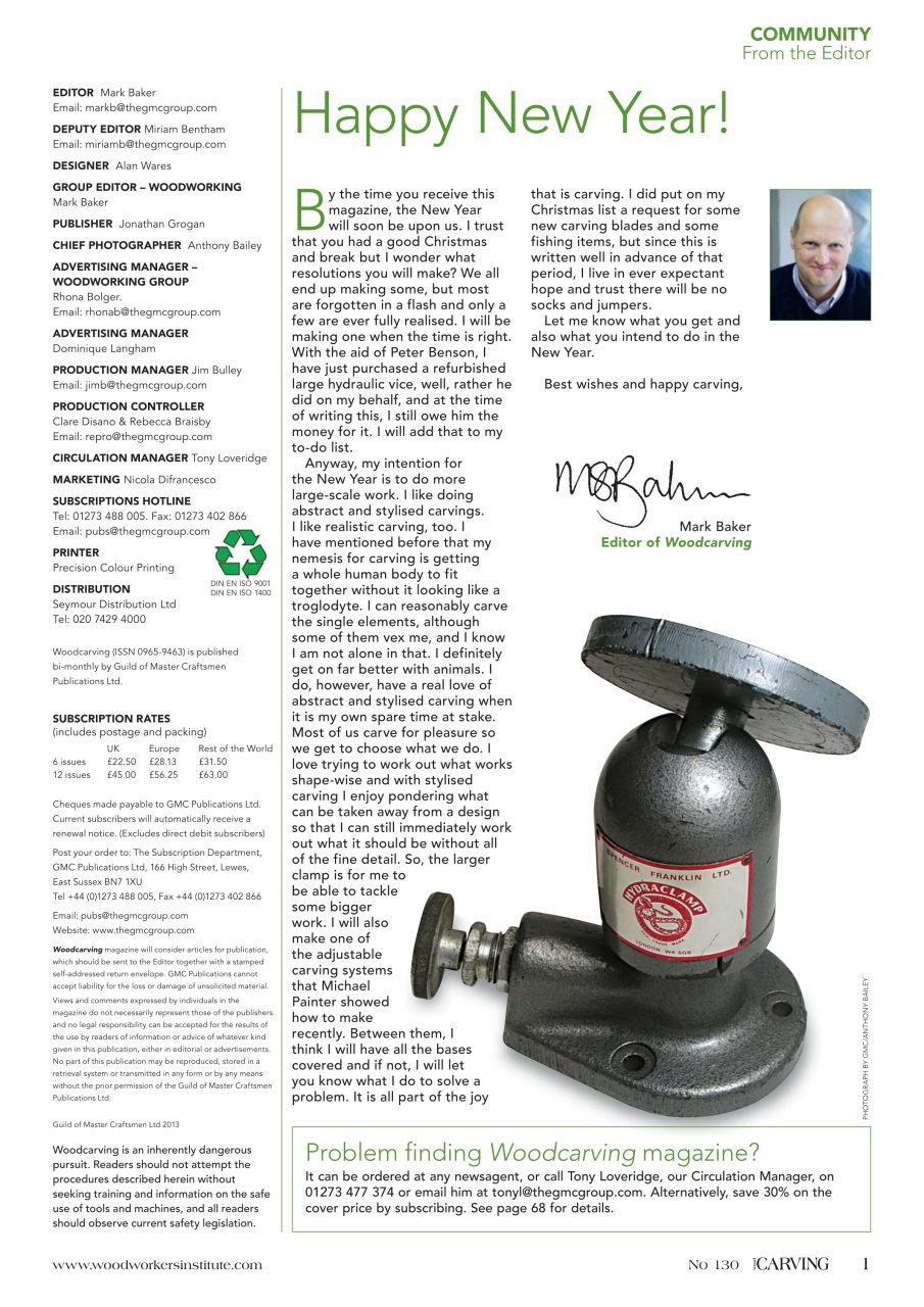 Woodcarving Preview Pages