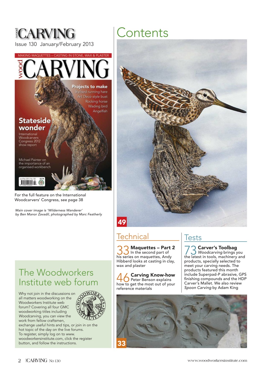 Woodcarving Preview Pages