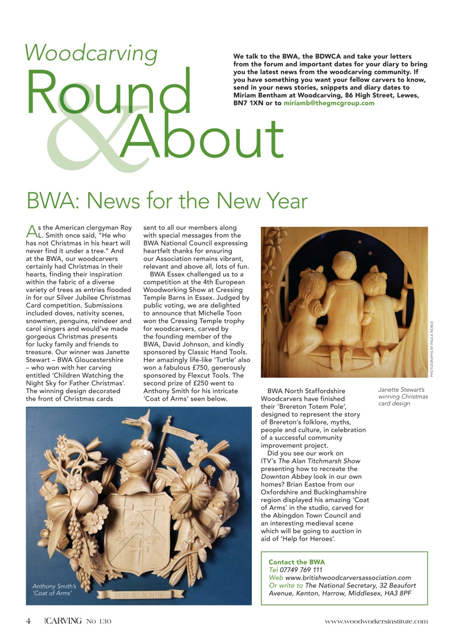 Woodcarving Preview Pages