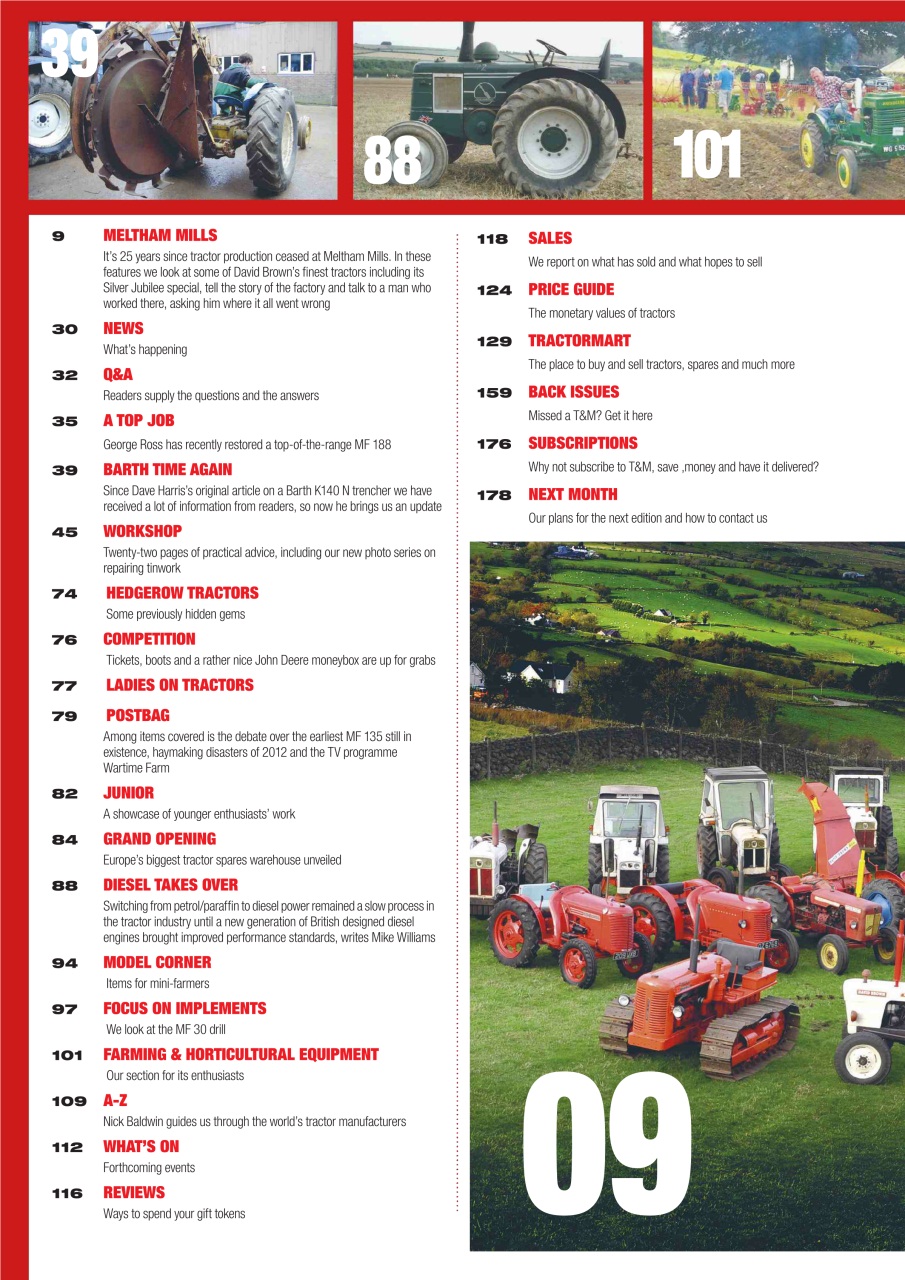 Tractor & Machinery Preview Pages
