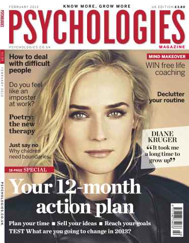 Psychologies issue No.89 Your 12-month action plan