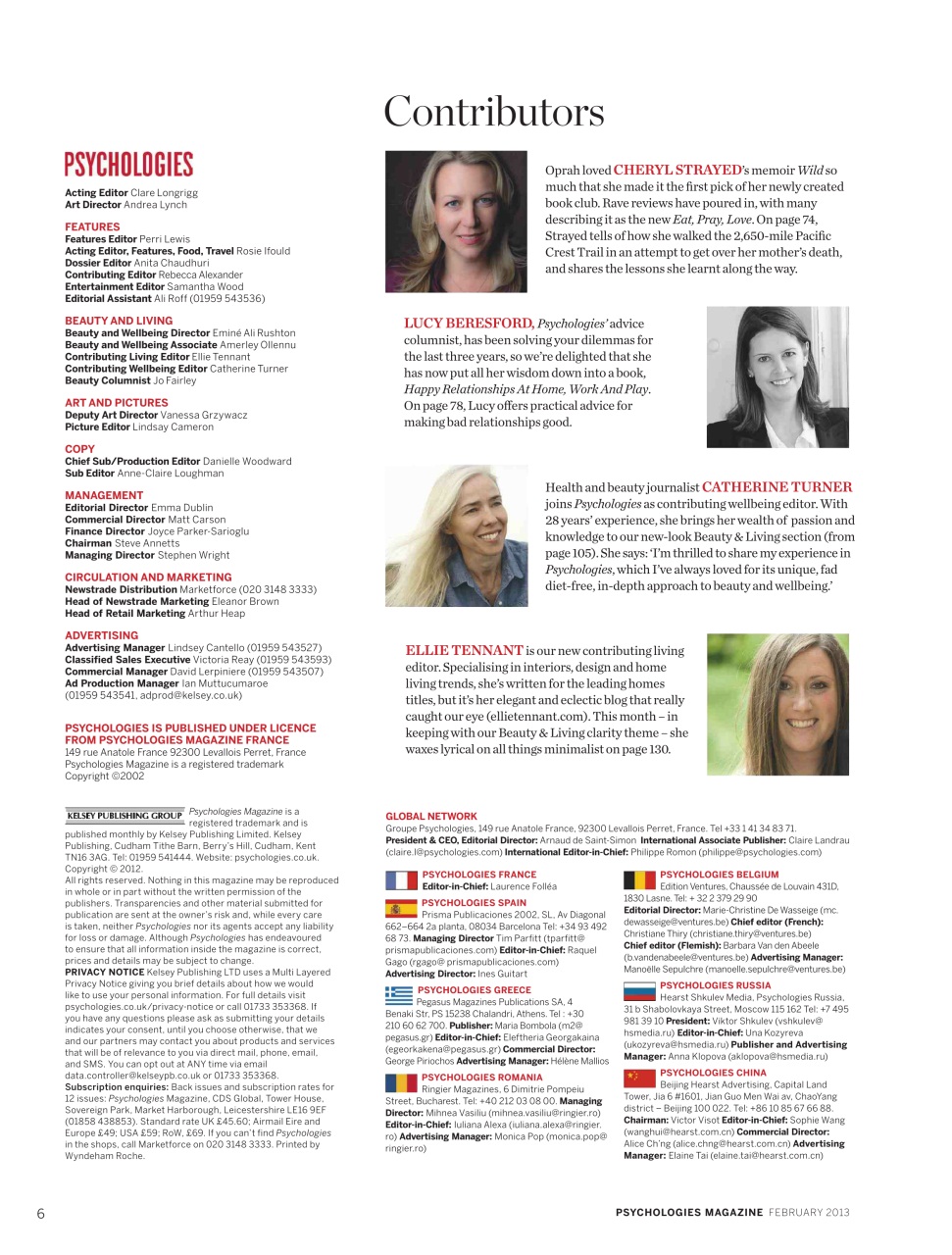 Psychologies Preview Pages