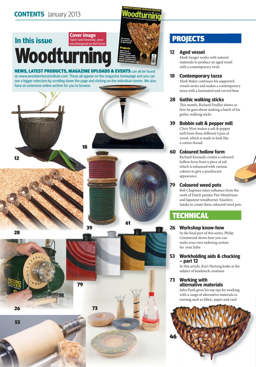Woodturning Preview Pages