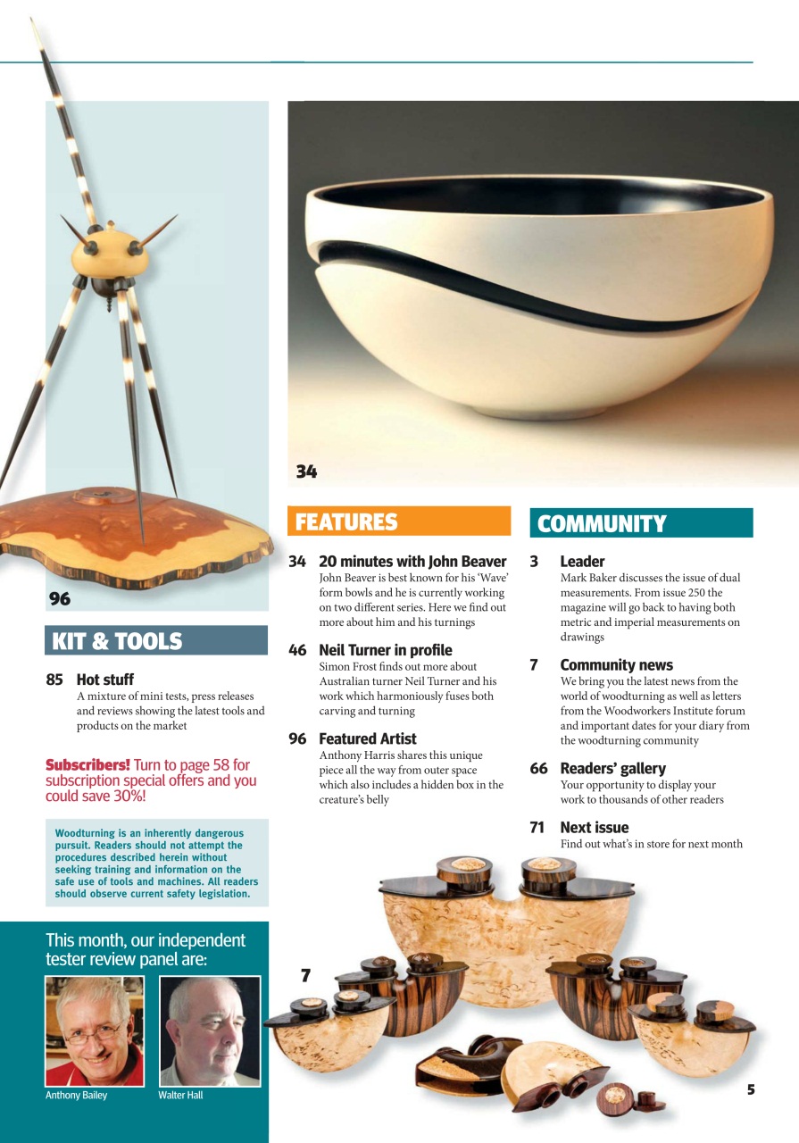 Woodturning Preview Pages