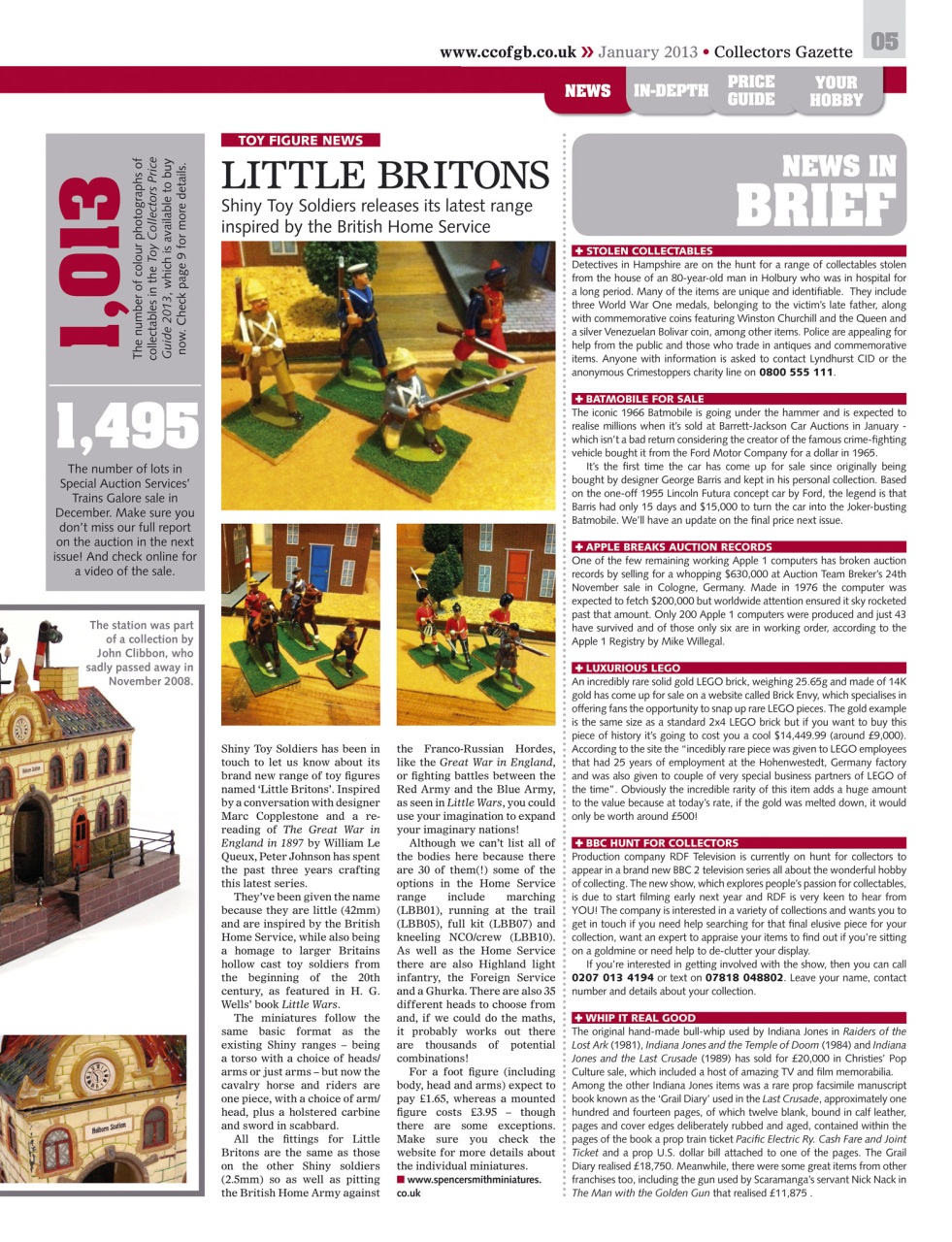 Collectors Gazette Preview Pages