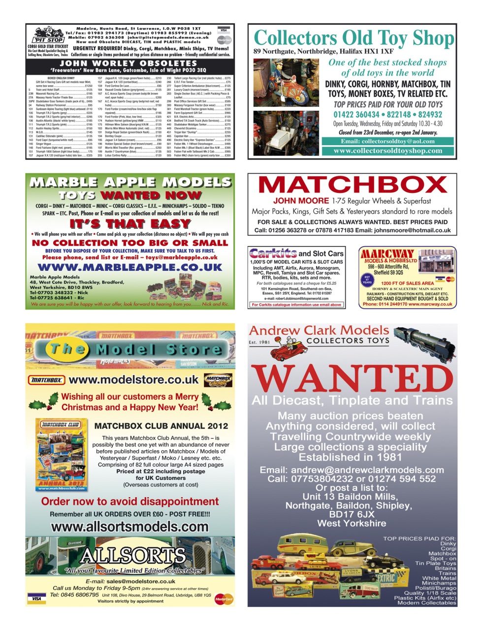 Collectors Gazette Preview Pages