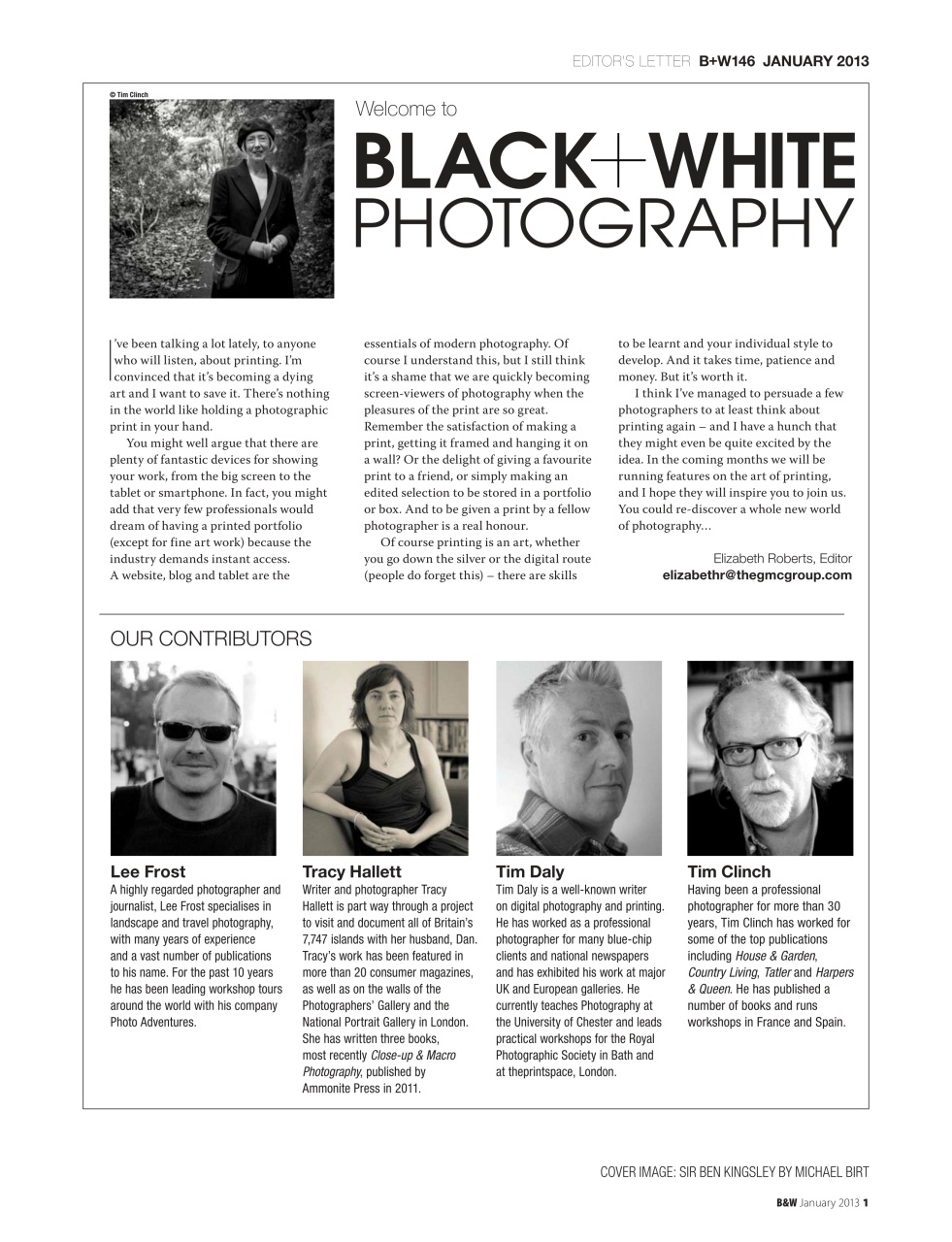 Black+White Photography Preview Pages