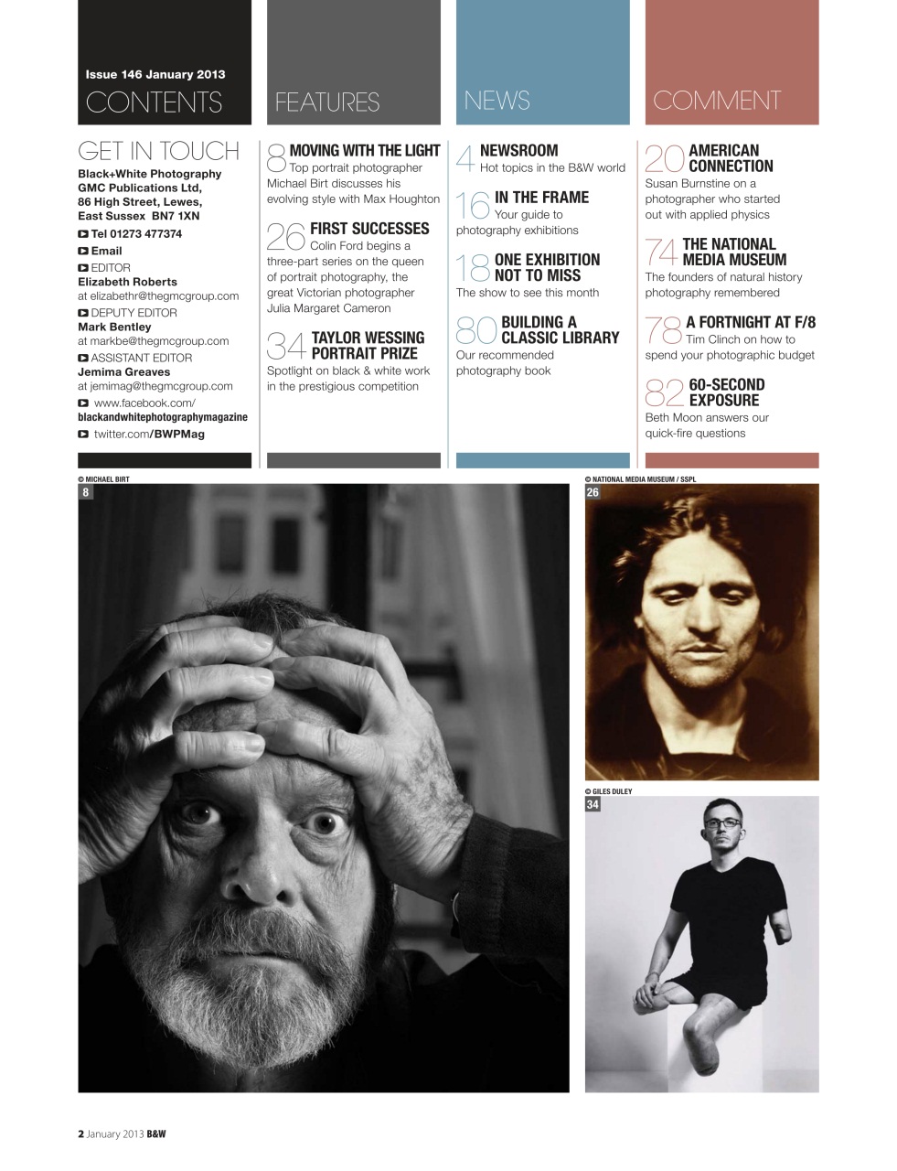 Black+White Photography Preview Pages