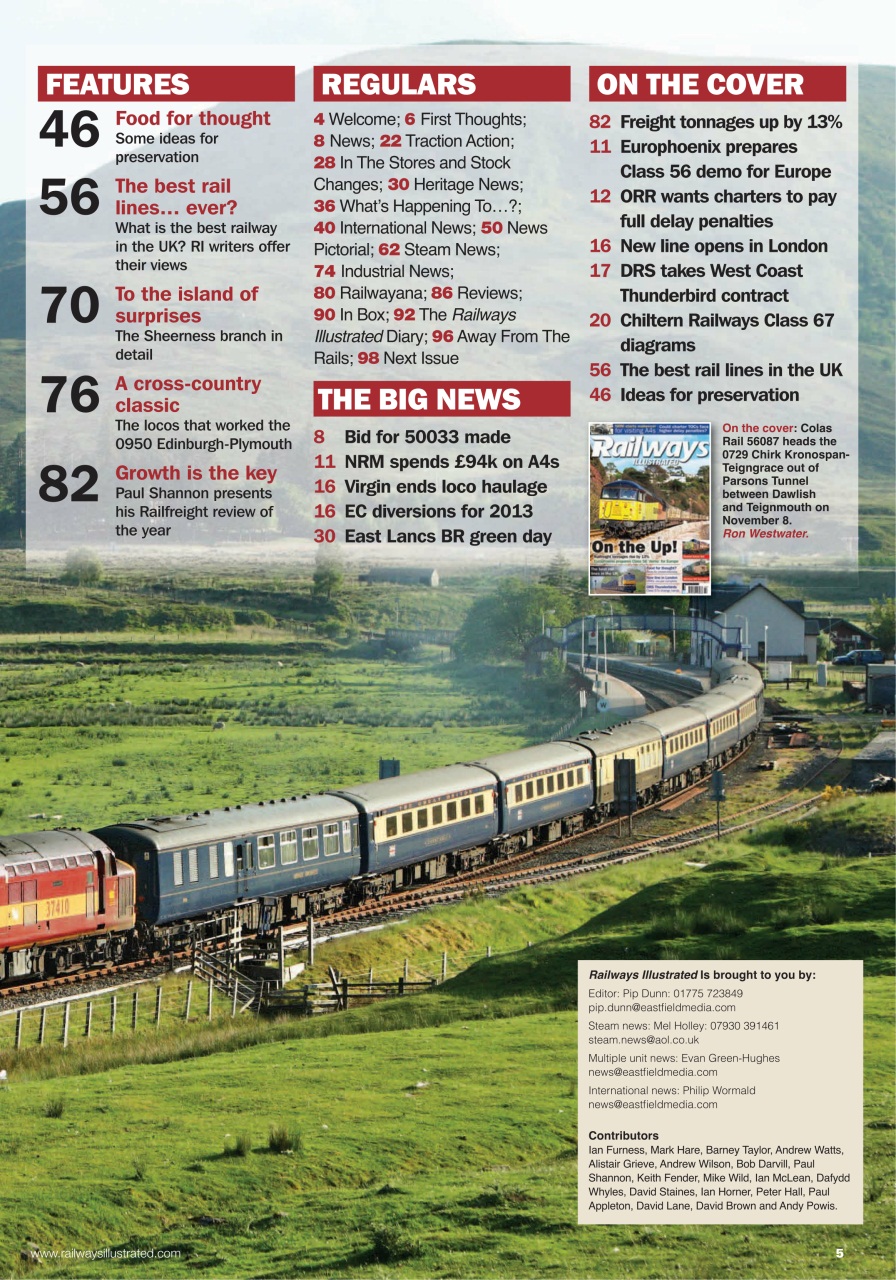 Railways Illustrated Preview Pages