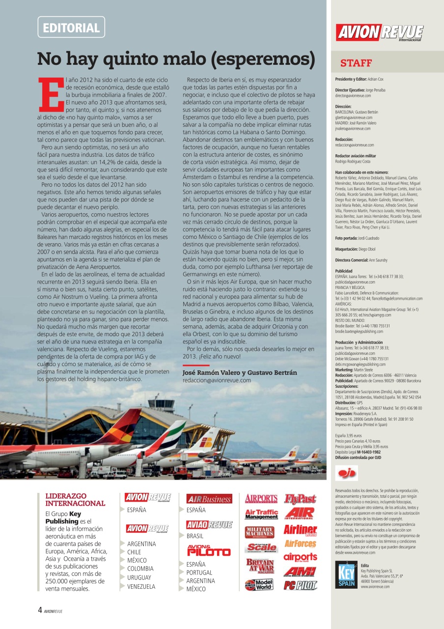 Avion Revue Internacional Preview Pages