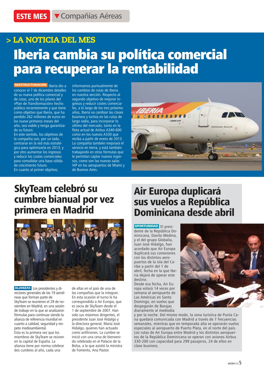 Avion Revue Internacional Preview Pages