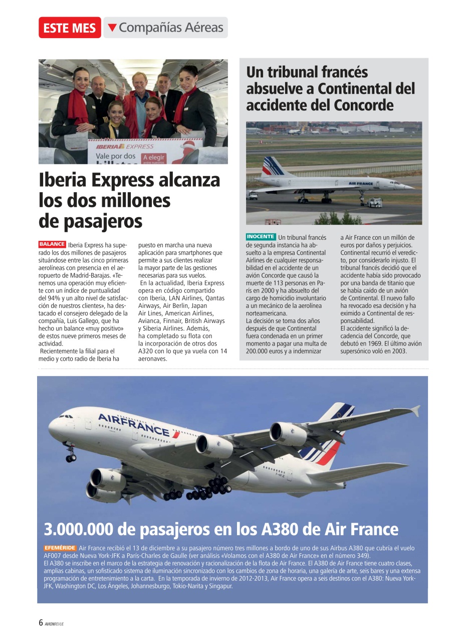 Avion Revue Internacional Preview Pages