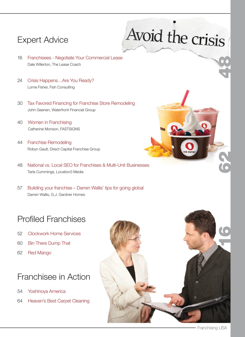 Franchising USA Preview Pages