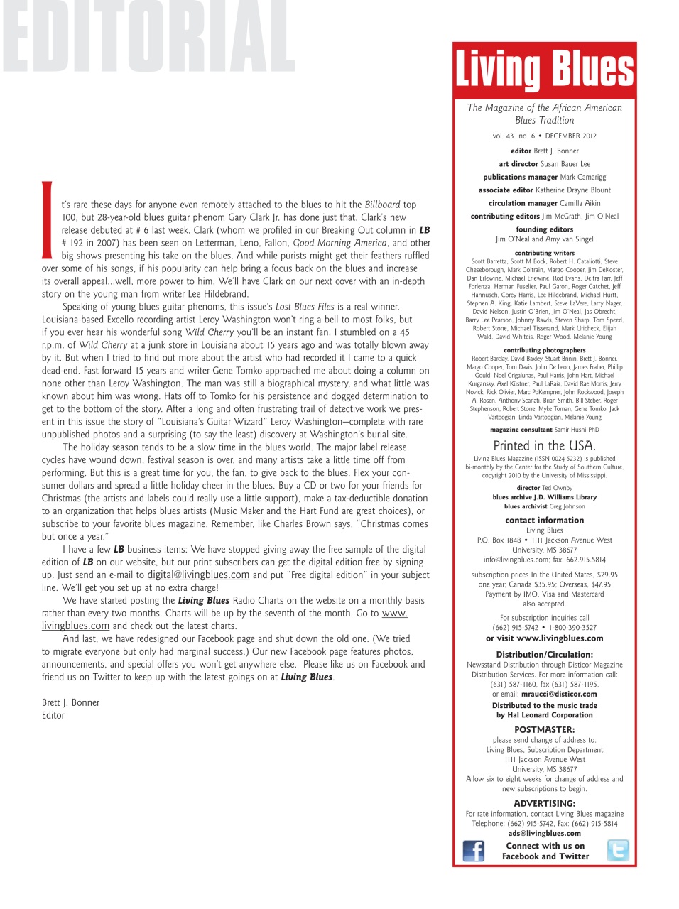 Living Blues Preview Pages