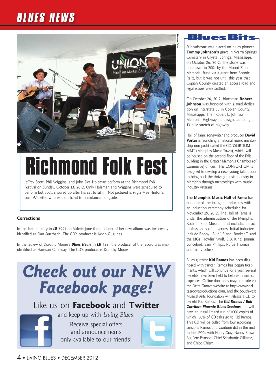 Living Blues Preview Pages