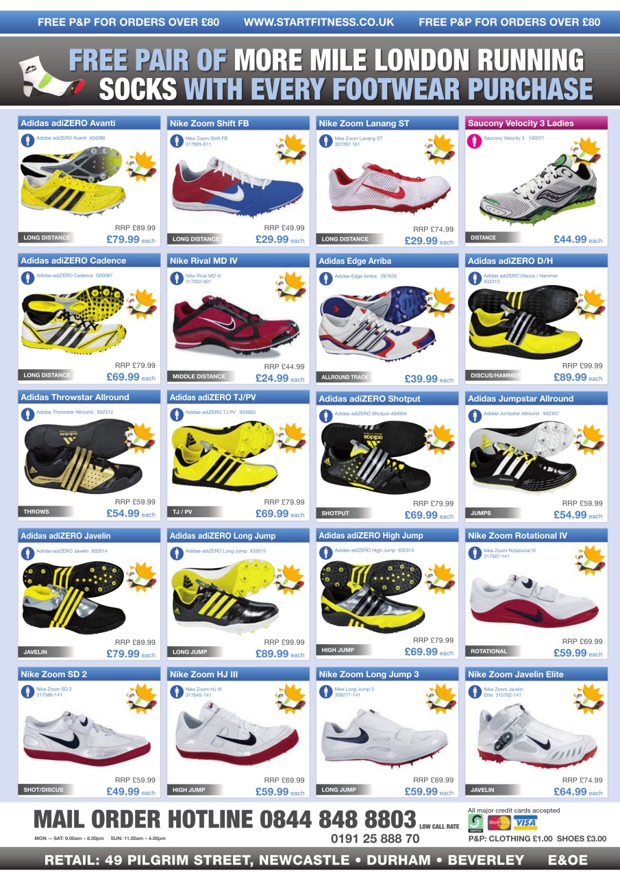 AW – Athletics Weekly Magazine Preview Pages