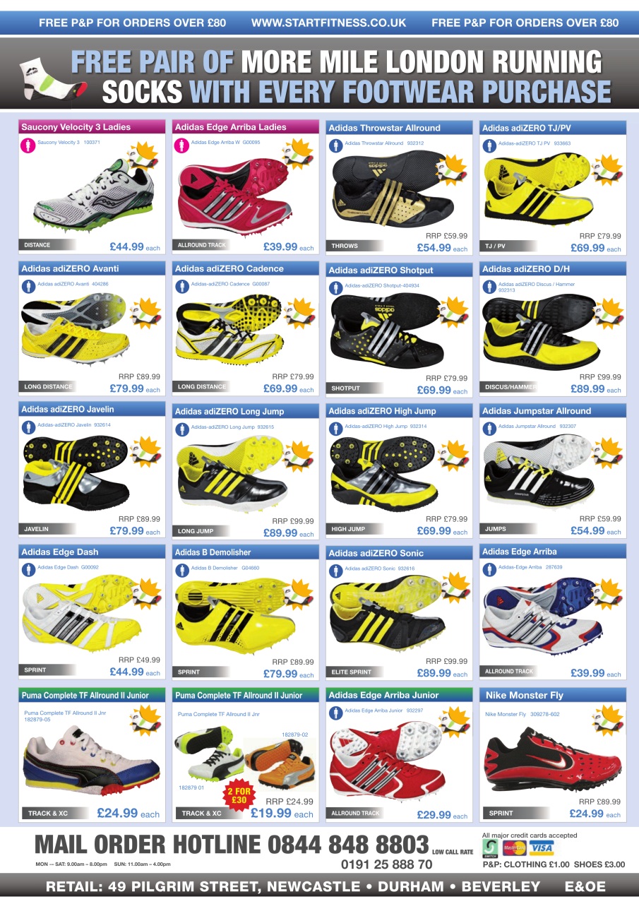 AW – Athletics Weekly Magazine Preview Pages