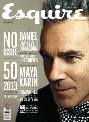 Esquire Malaysia issue January 2013