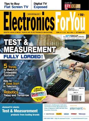 Electronics For You issue October 2011