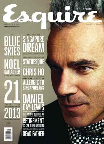 Esquire Singapore issue January 2013