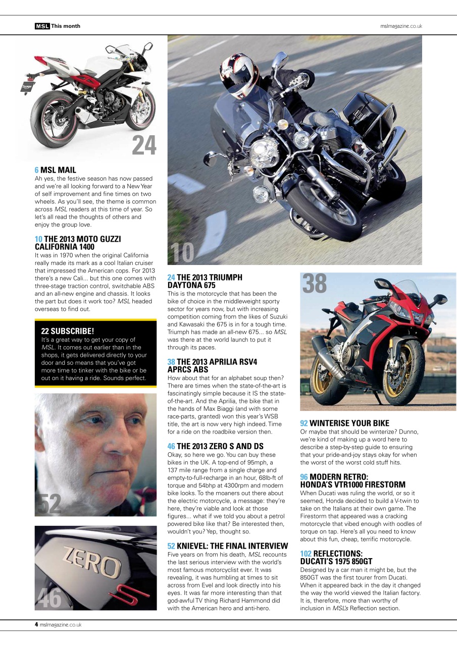 Motorcycle Sport & Leisure Preview Pages