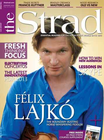 The Strad issue January 2013 and Summerplus 2013 supplement