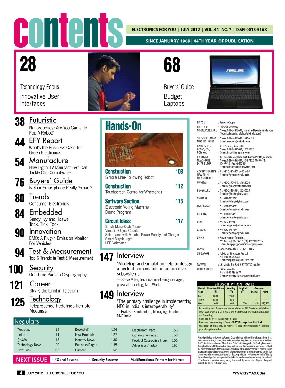 Electronics For You Preview Pages