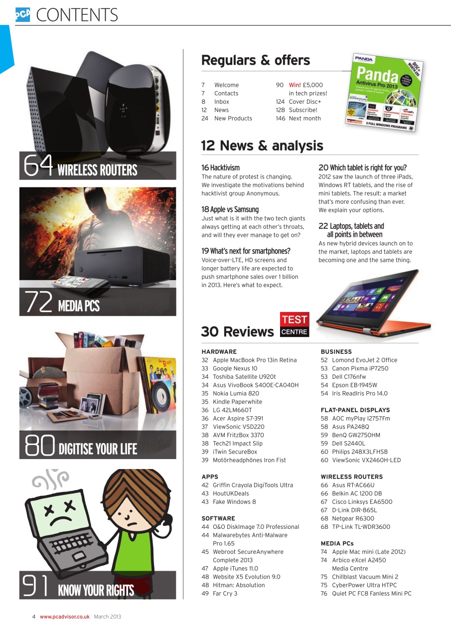 Tech Advisor Preview Pages