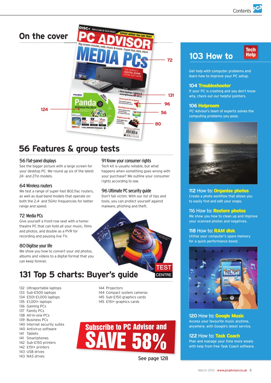 Tech Advisor Preview Pages