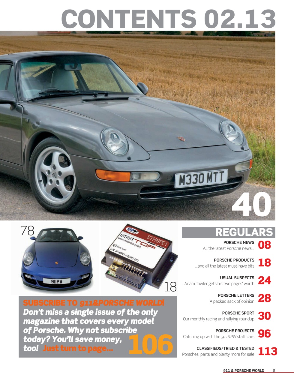 911 & Porsche World Preview Pages