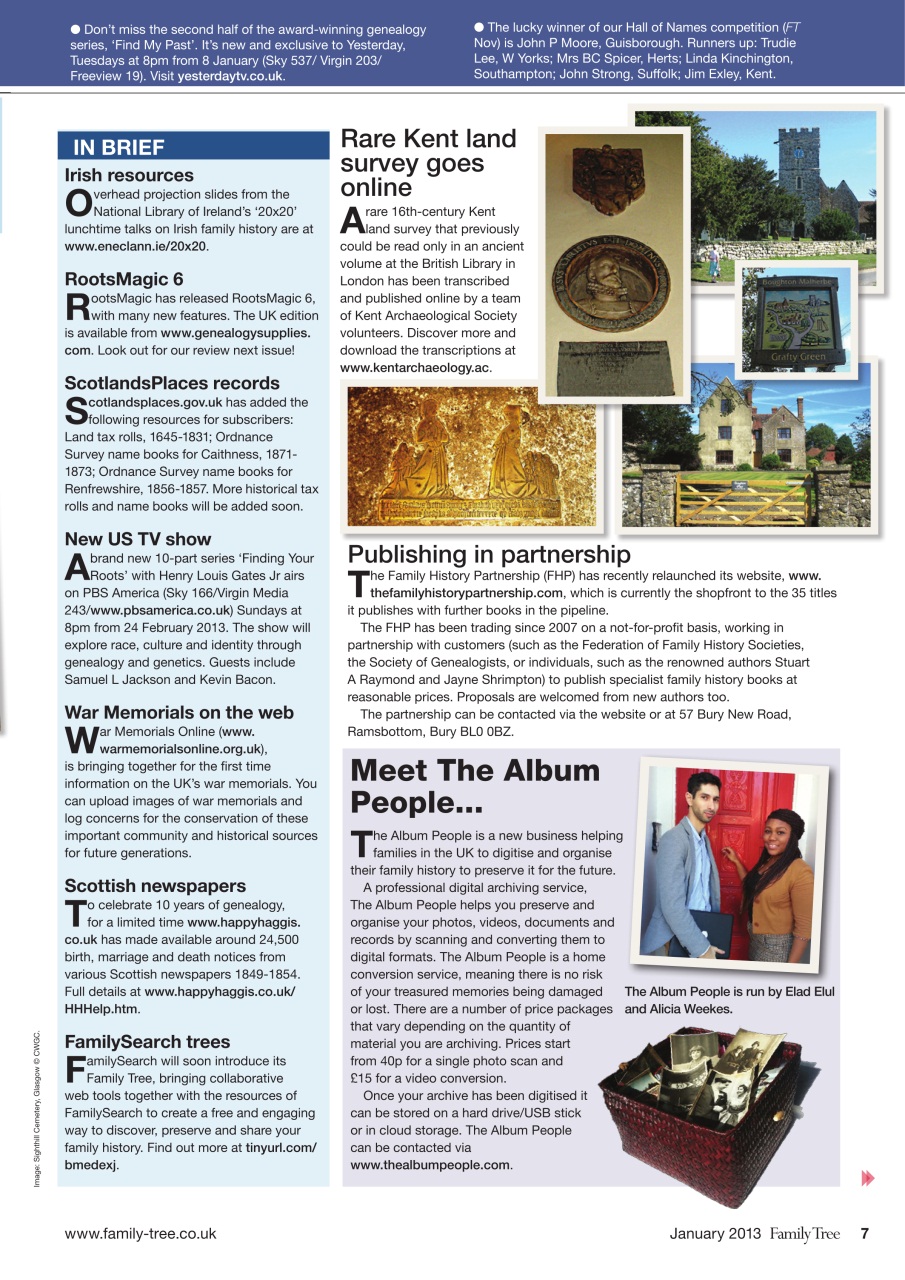 Family Tree Preview Pages