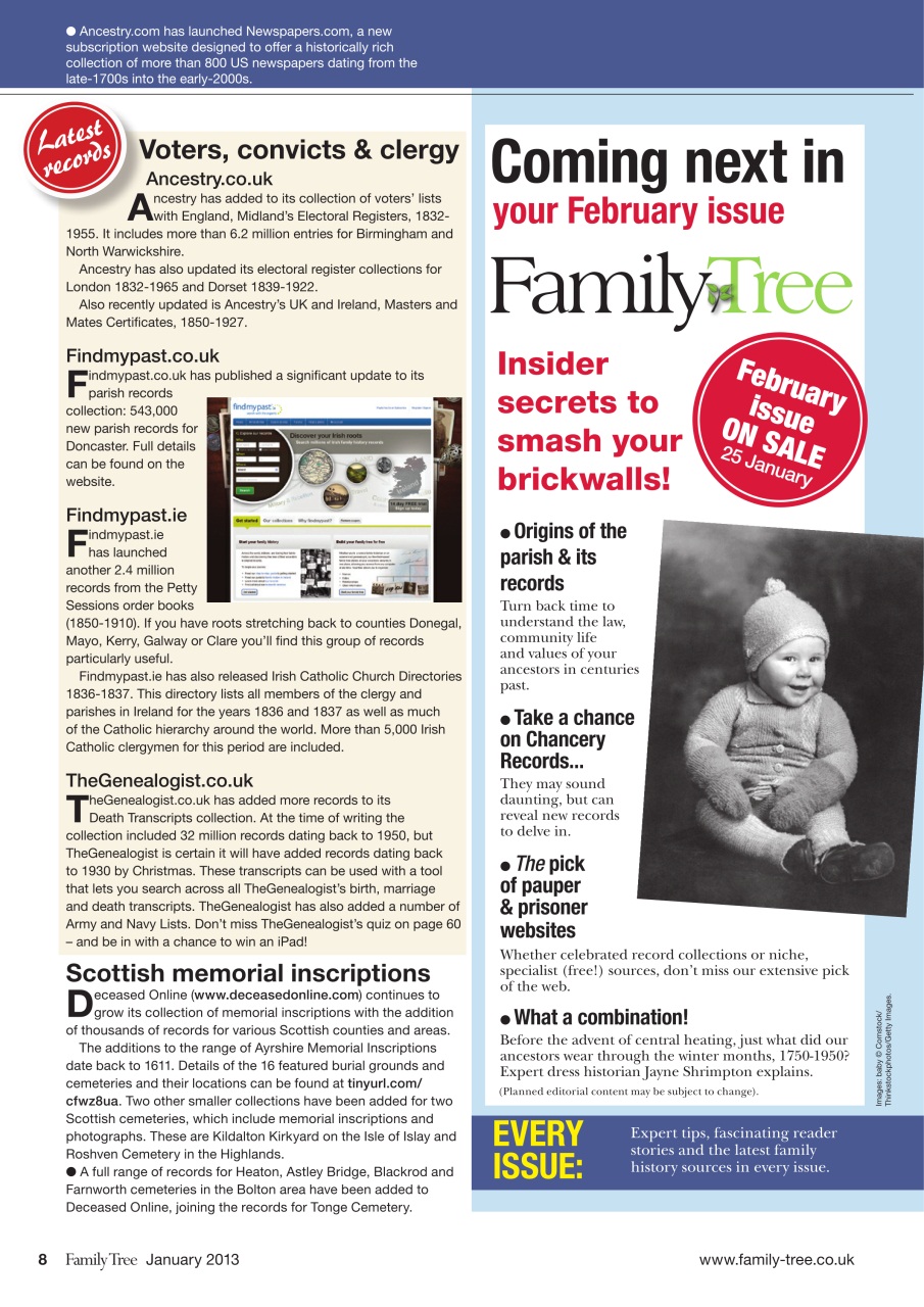 Family Tree Preview Pages