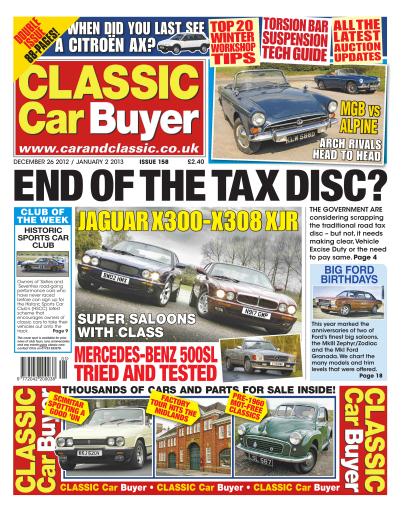 Classic Car Buyer issue 