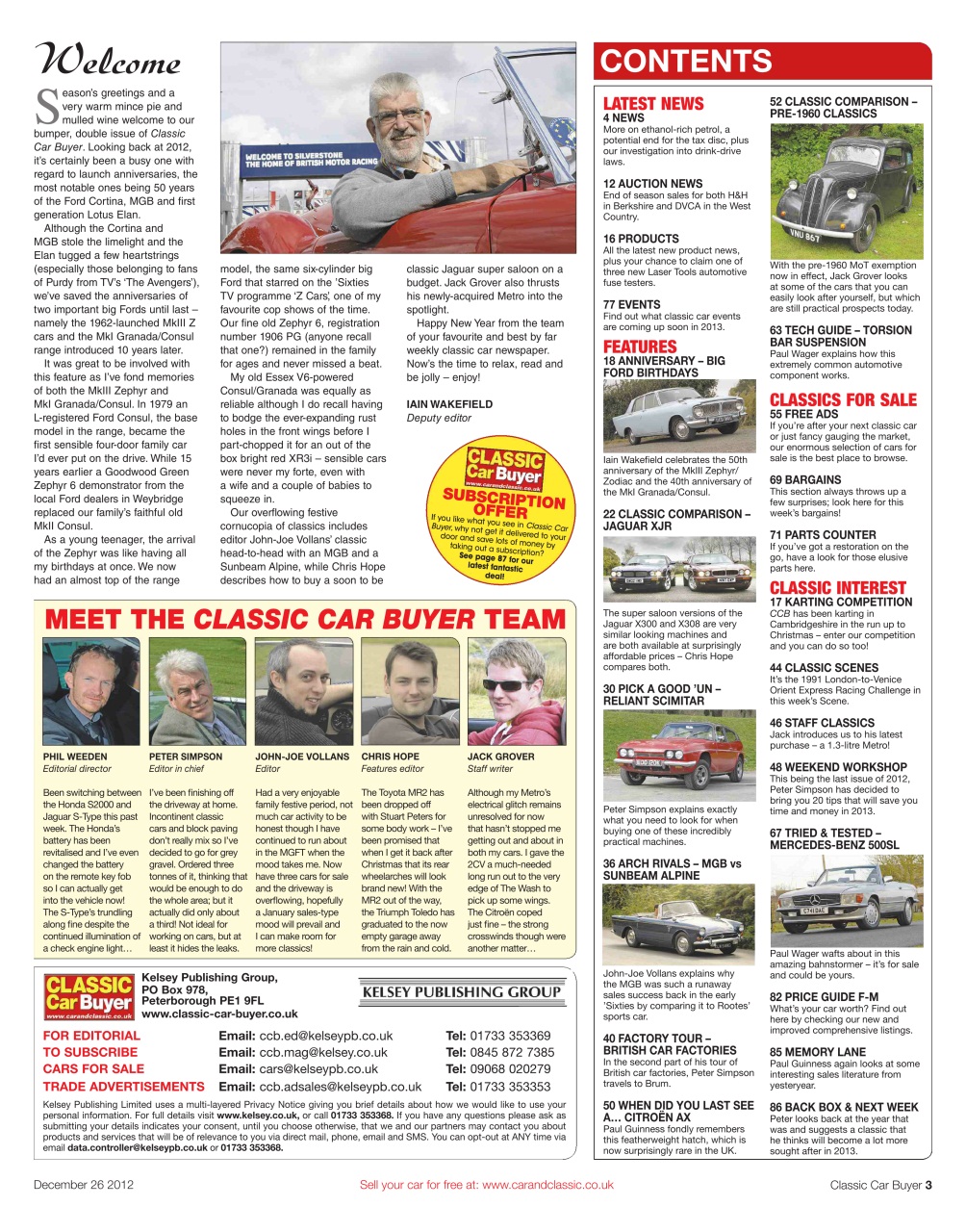 Classic Car Buyer Preview Pages
