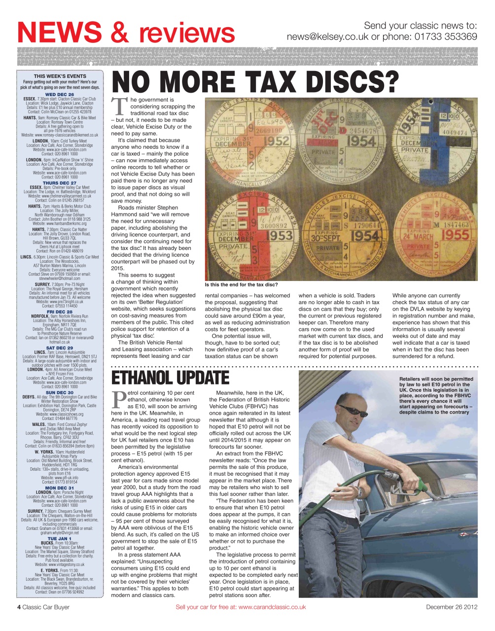 Classic Car Buyer Preview Pages