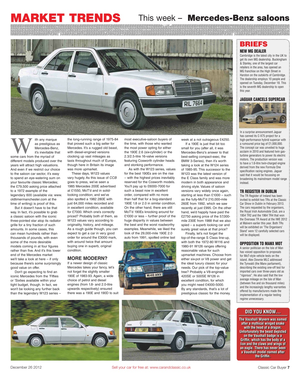 Classic Car Buyer Preview Pages