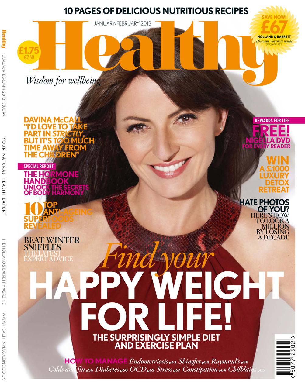Healthy Magazine Preview Pages