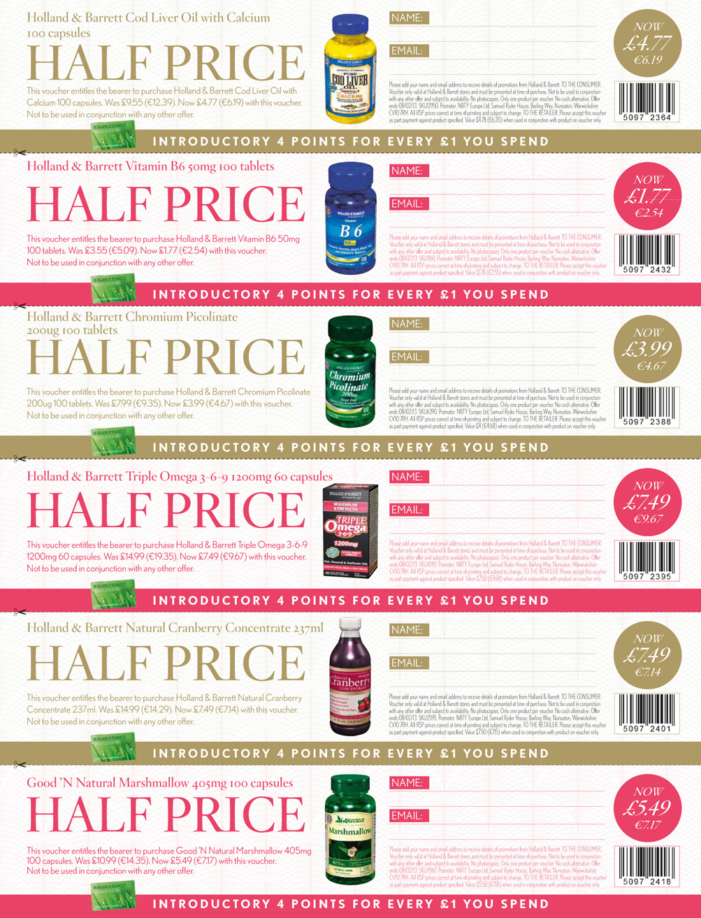 Healthy Magazine Preview Pages