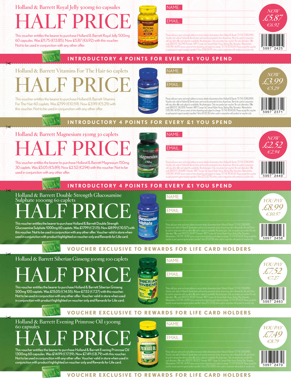 Healthy Magazine Preview Pages