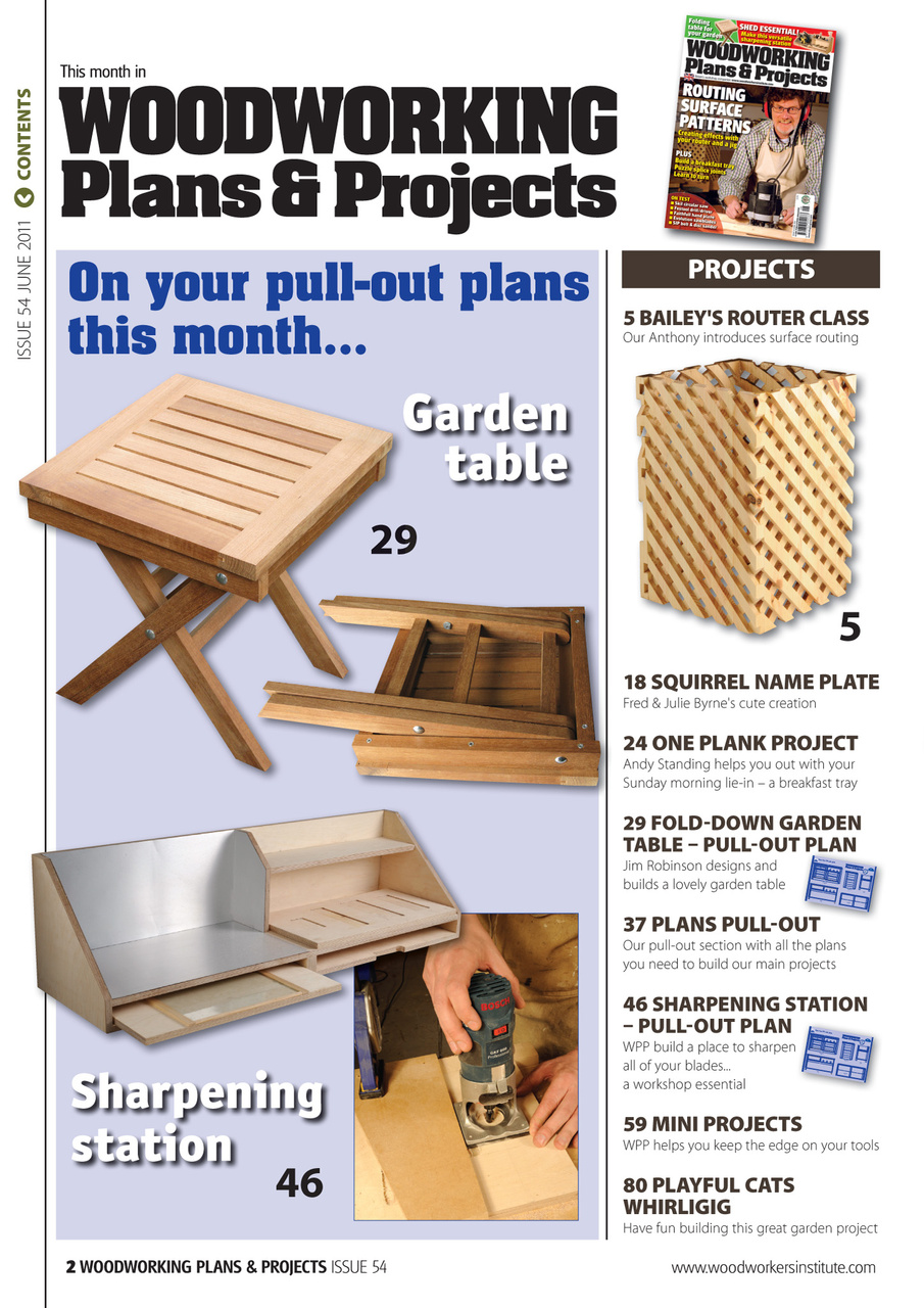 Woodworking Crafts Magazine Preview Pages