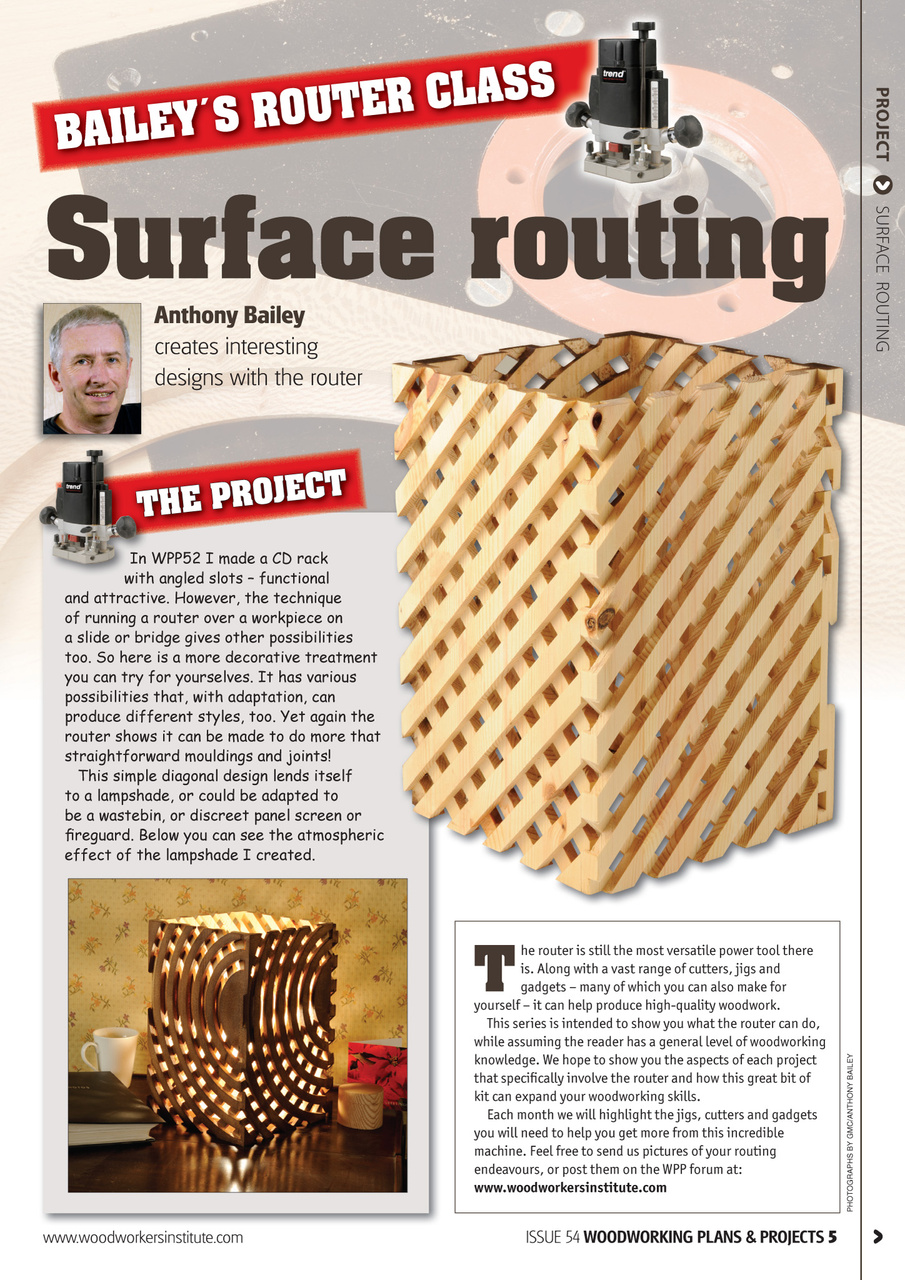 Woodworking Crafts Magazine Preview Pages