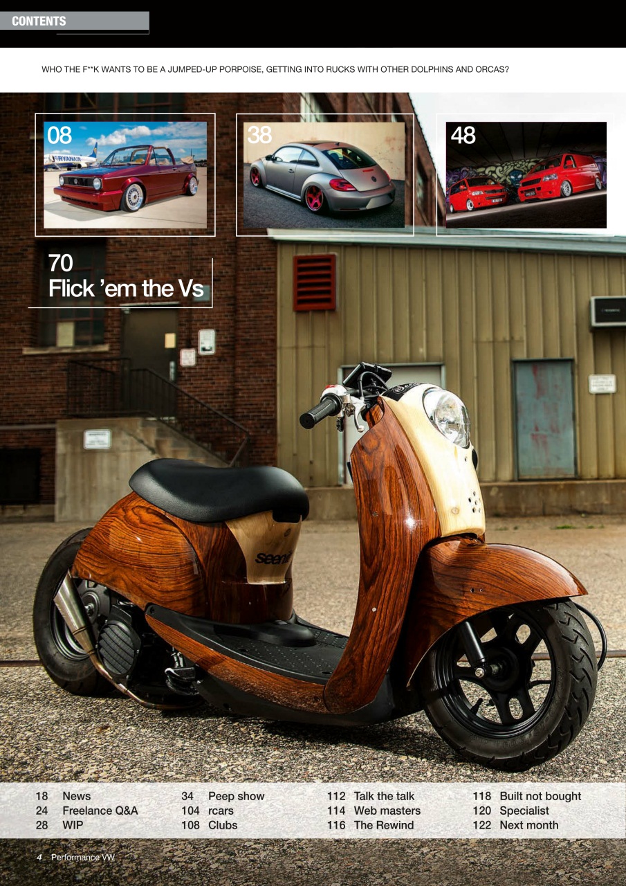 Performance VW Preview Pages