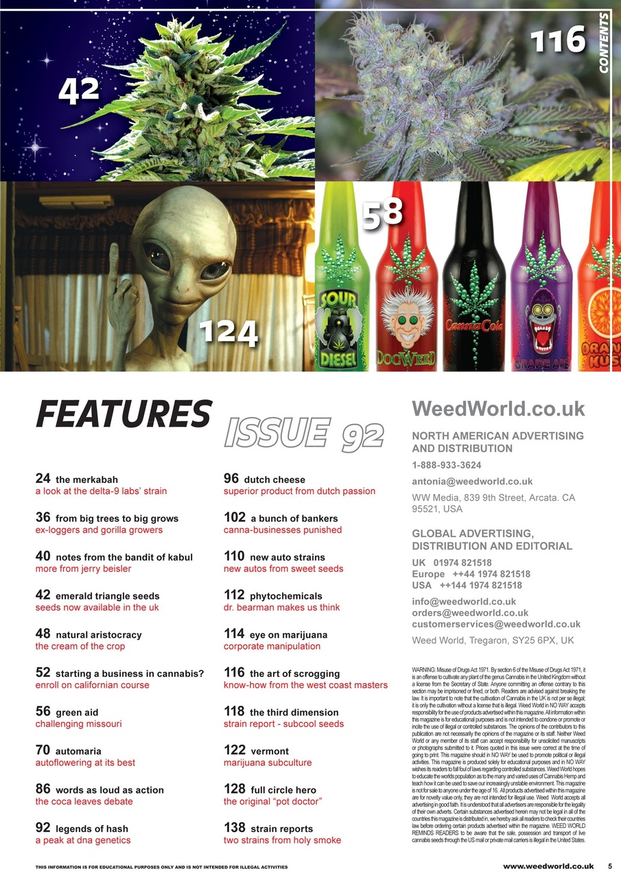 Weed World Preview Pages