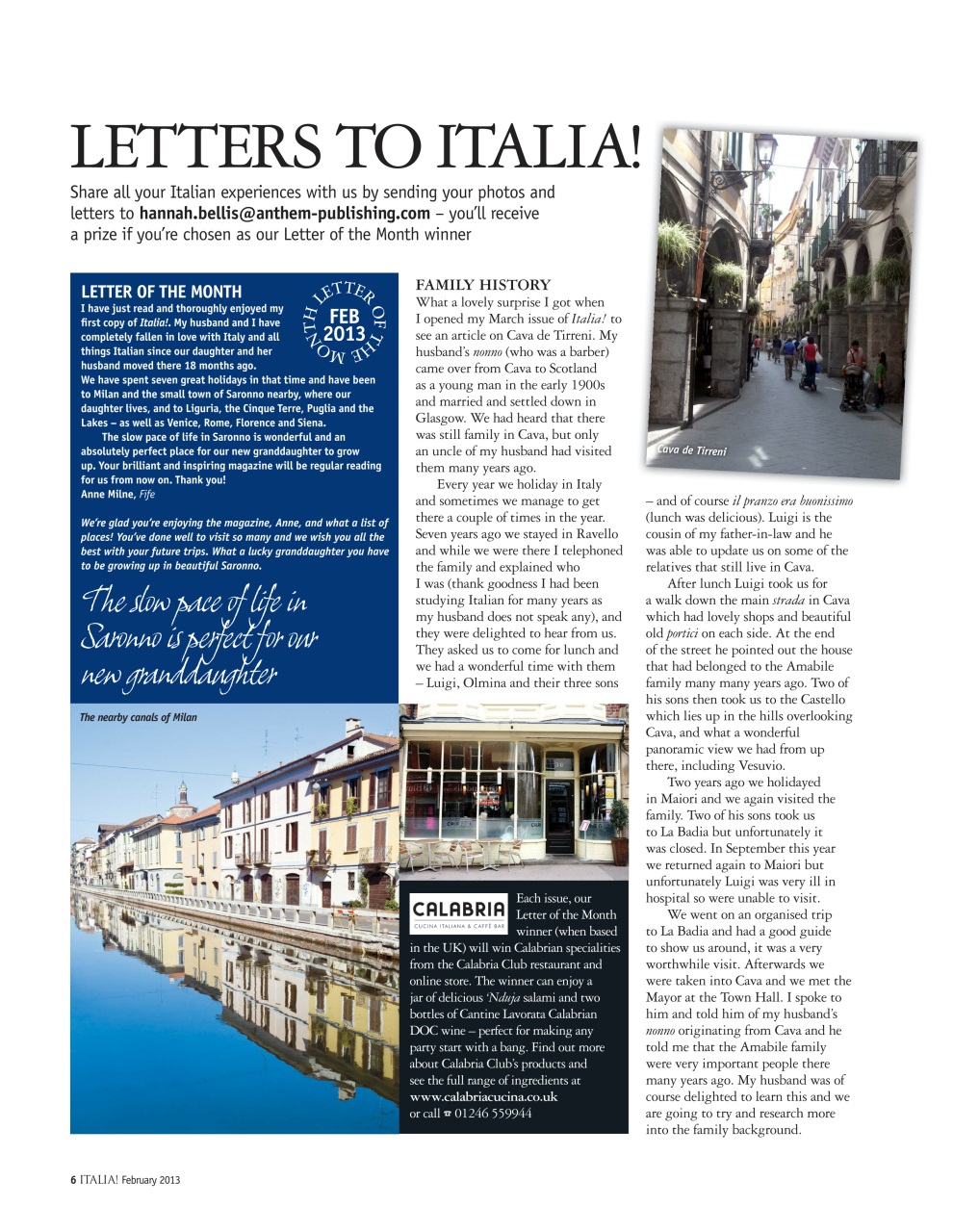 Italia! Preview Pages