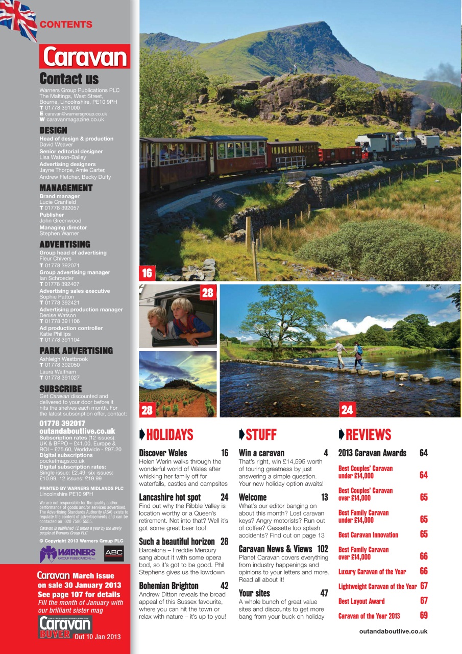 Caravan Magazine Preview Pages