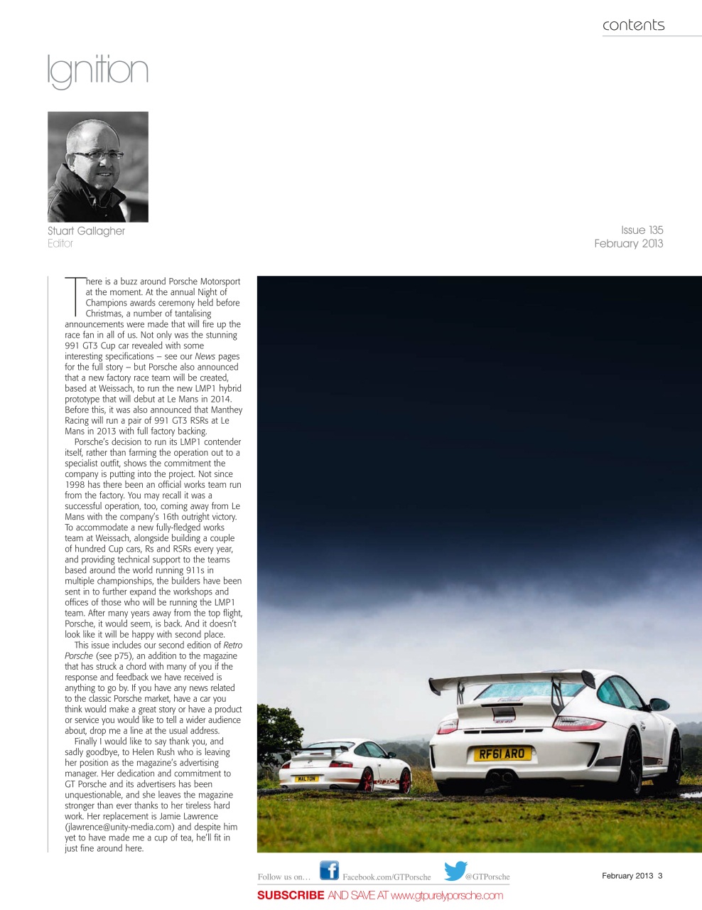 GT Porsche Preview Pages