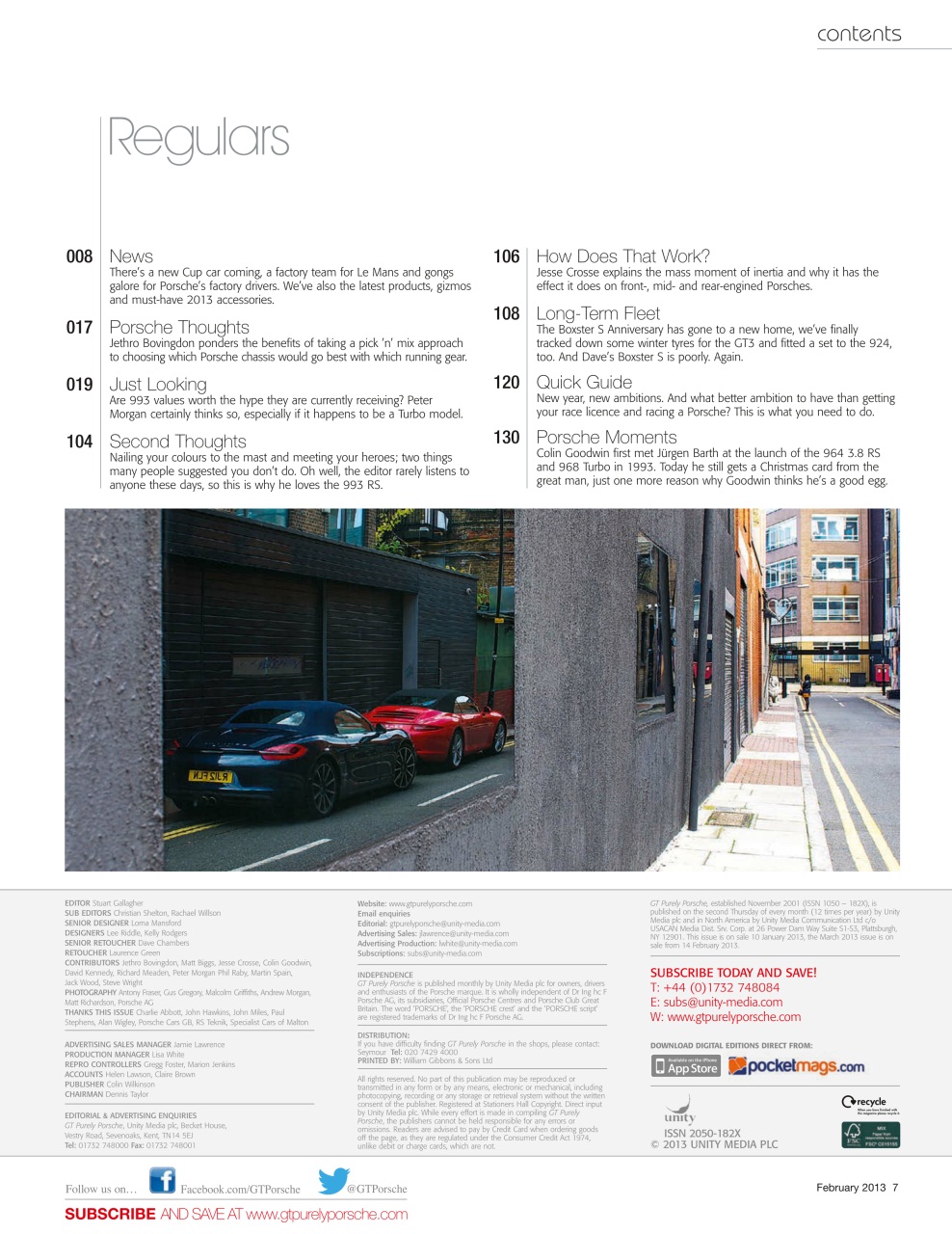 GT Porsche Preview Pages