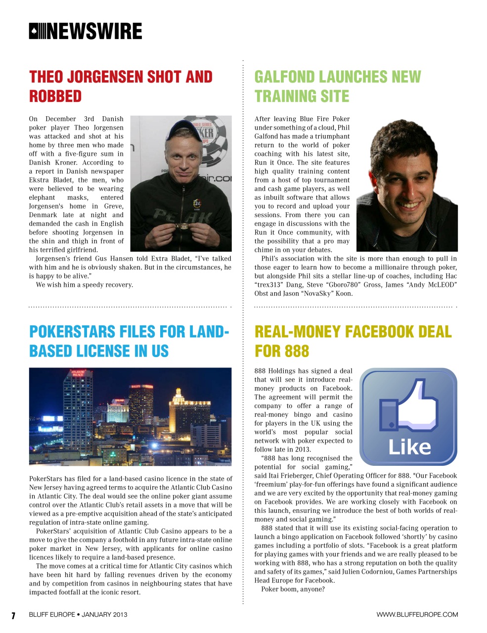 Bluff Europe Preview Pages