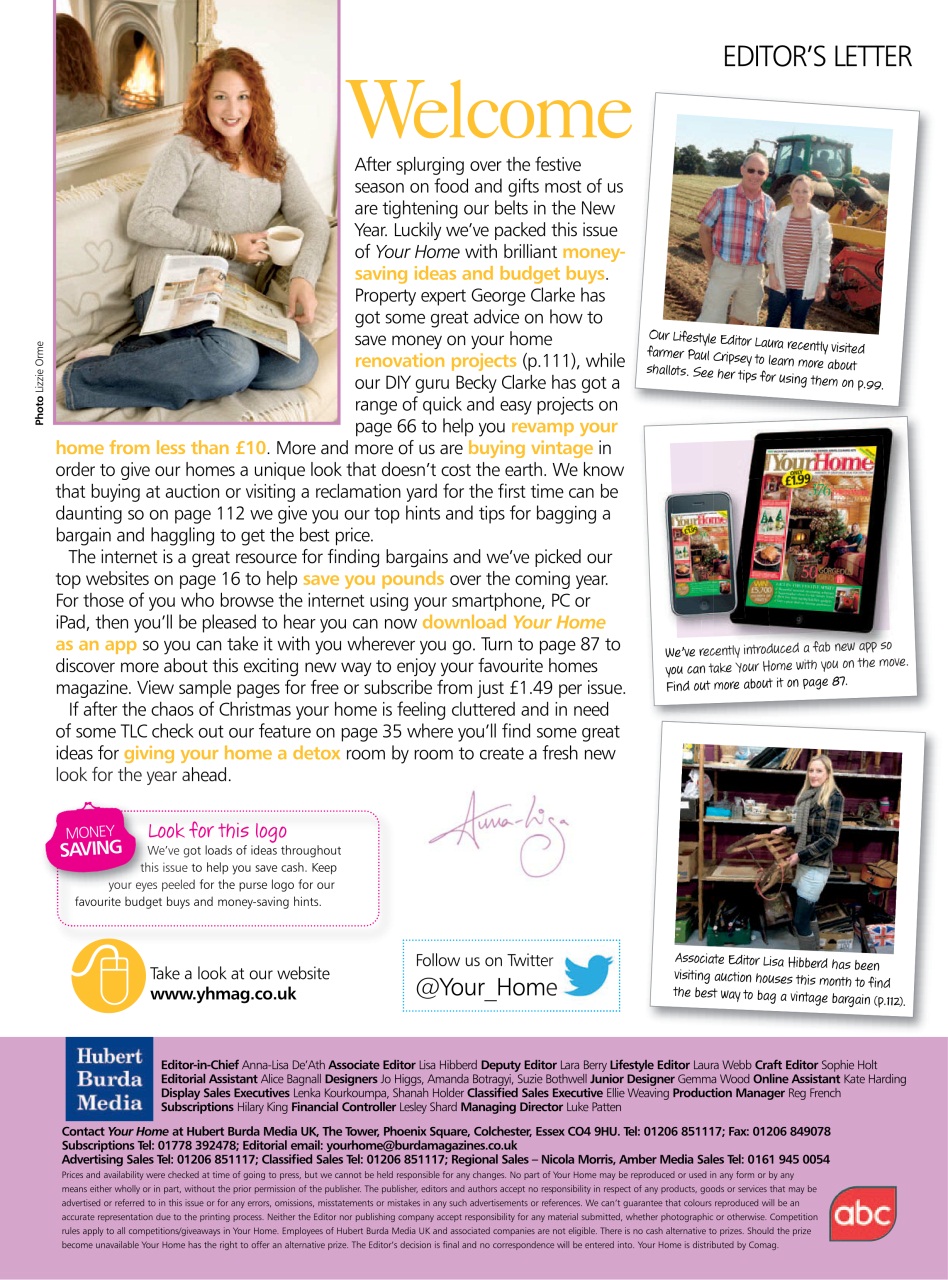 Your Home Magazine Preview Pages