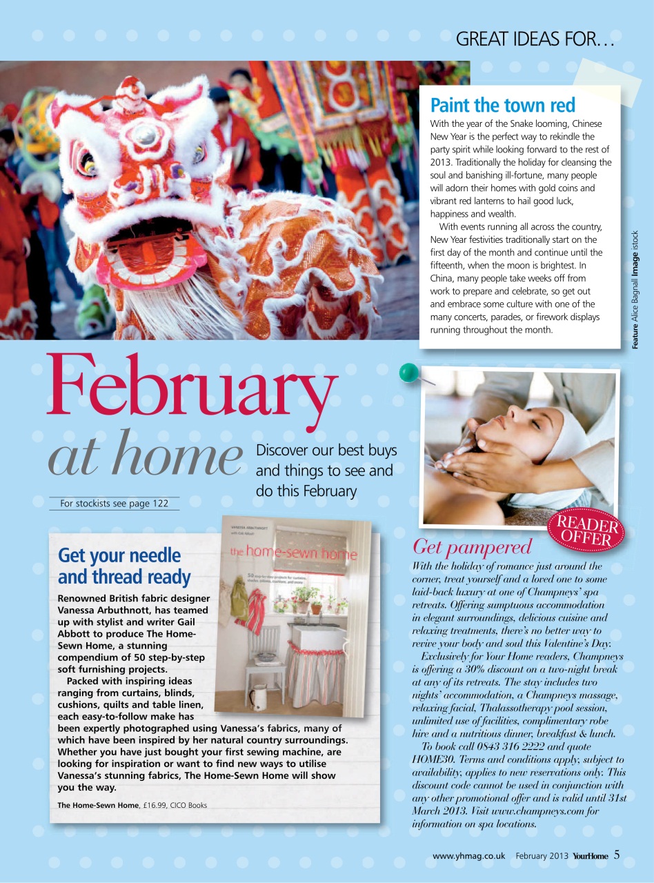 Your Home Magazine Preview Pages